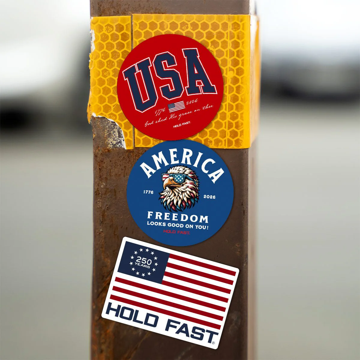 USA Strong Sticker - Image 3